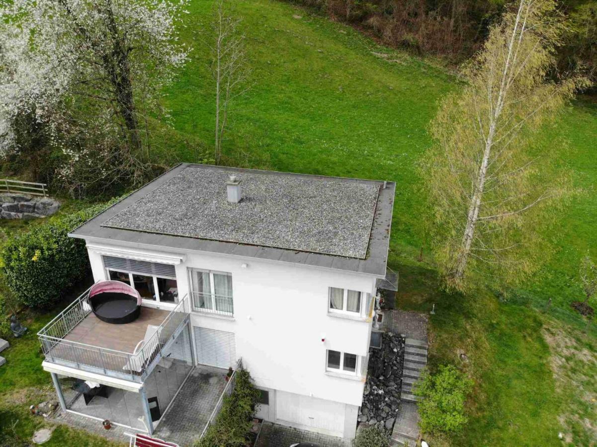 Alpen Panorama View Luxury House With Green Garden Buchs  Eksteriør billede