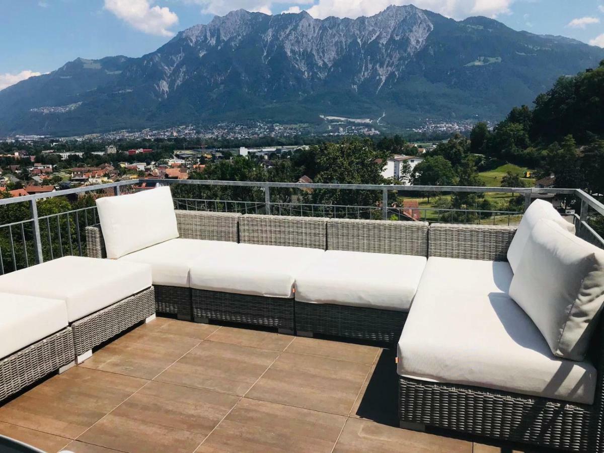 Alpen Panorama View Luxury House With Green Garden Buchs  Eksteriør billede